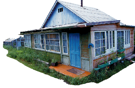 Les datchas sont des maisons de Sibrie qui, pour les habitants constituent de vritables trsors